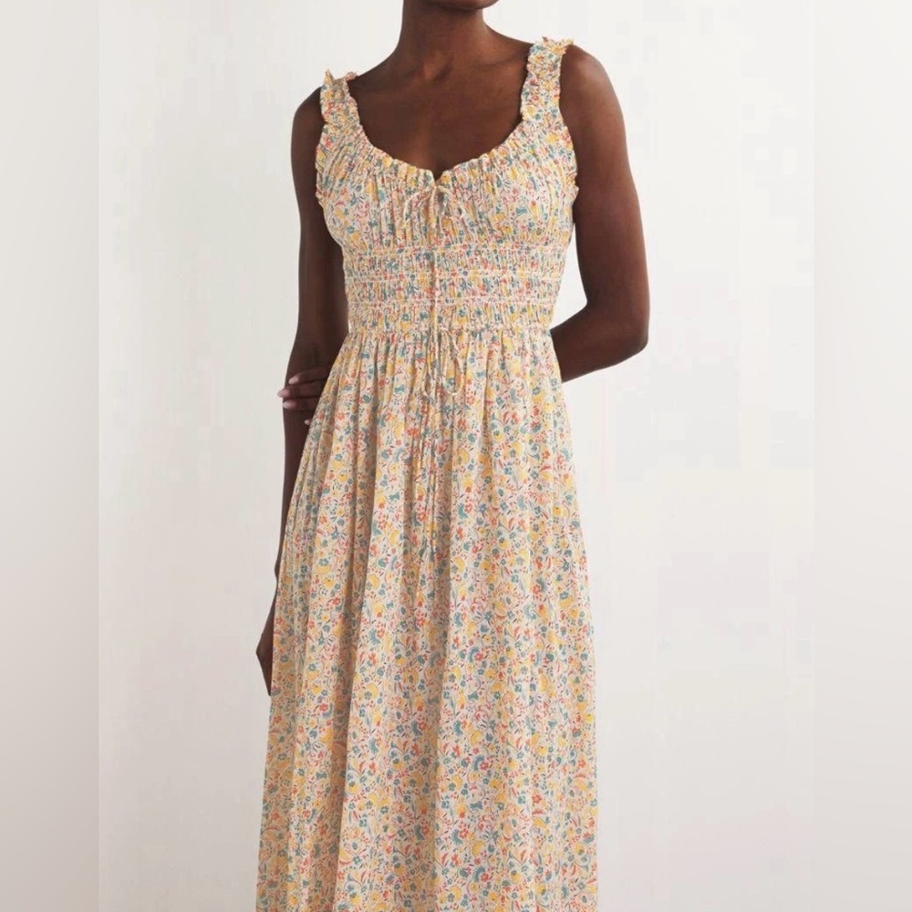 Down Emmaretta Dress in Wild Clover